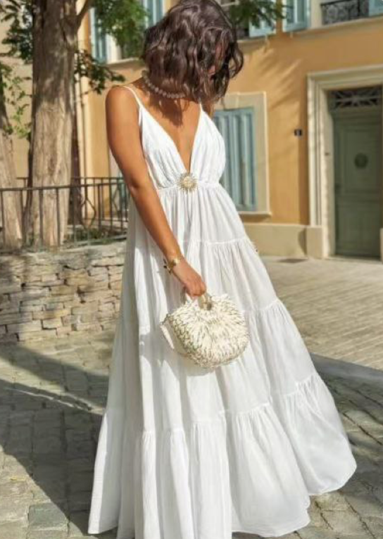 Vestito Sole bianco