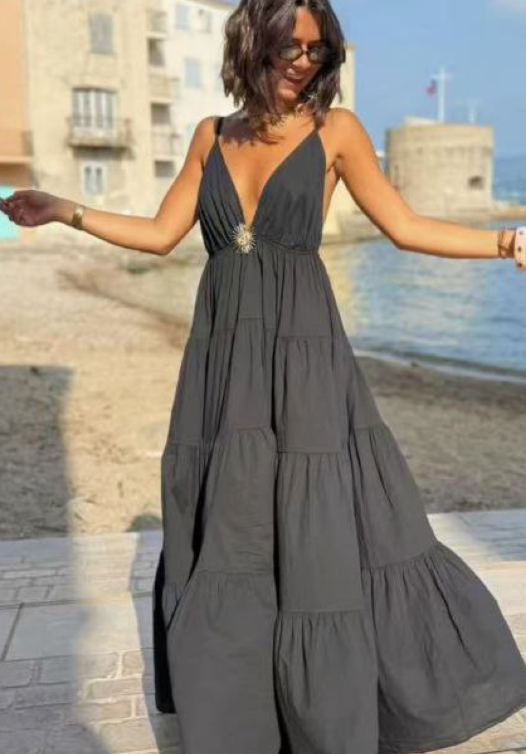 Vestito Sole nero