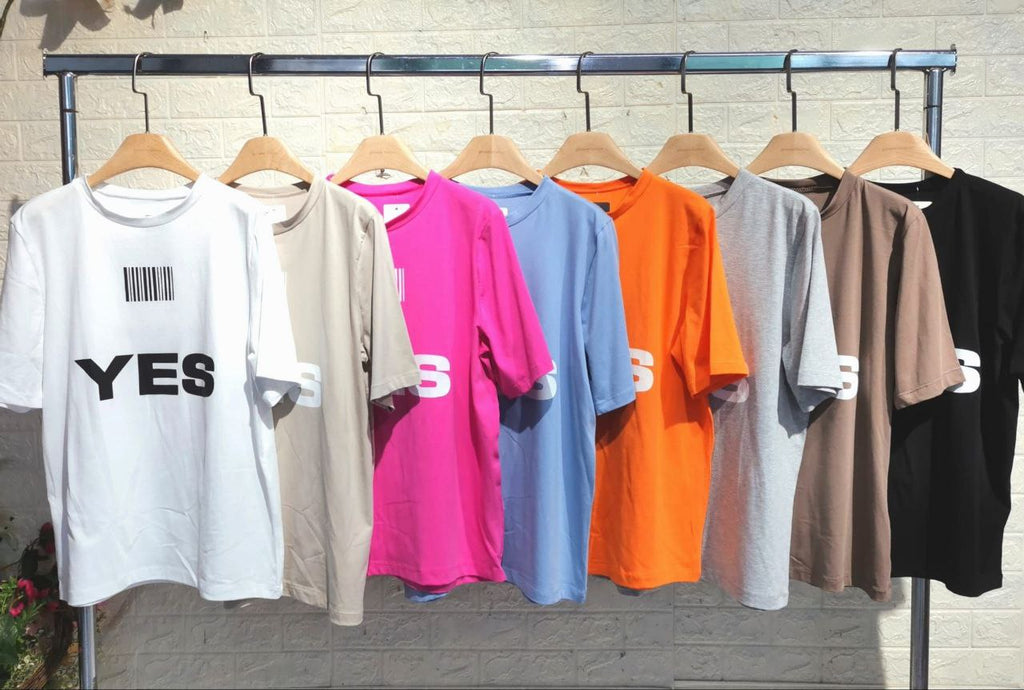 T-Shirt Yes No vari colori