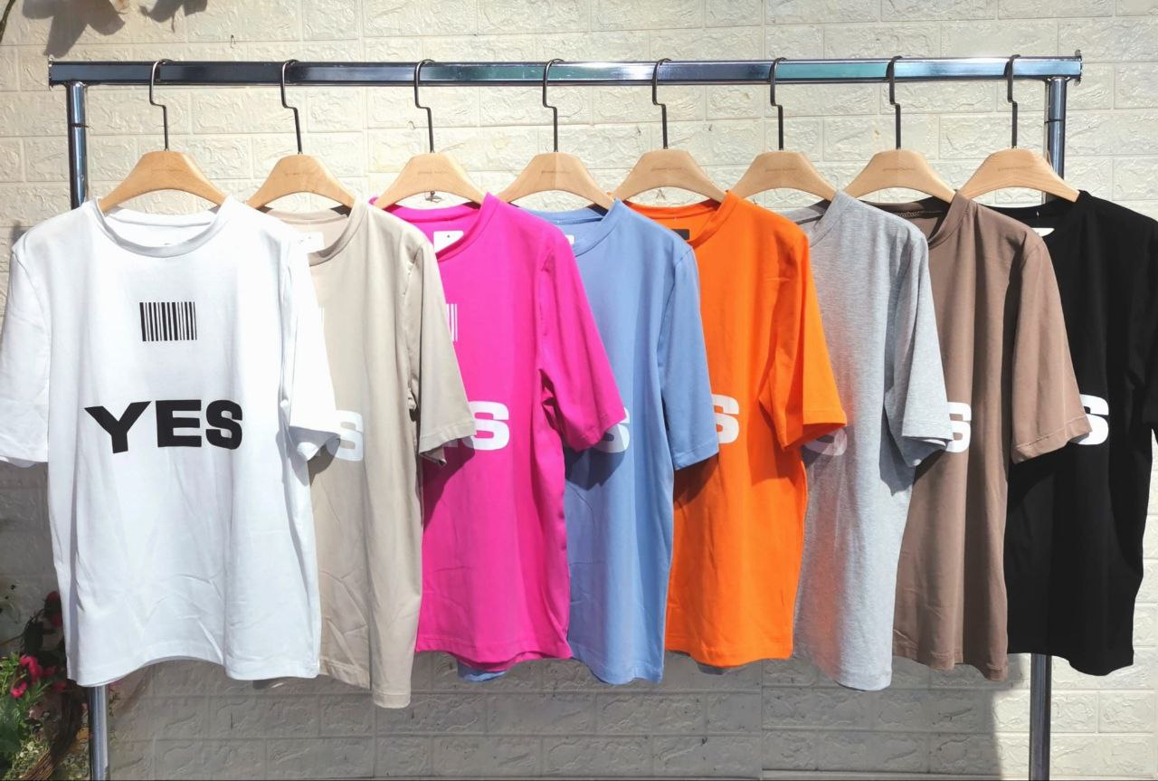 T-Shirt Yes No vari colori