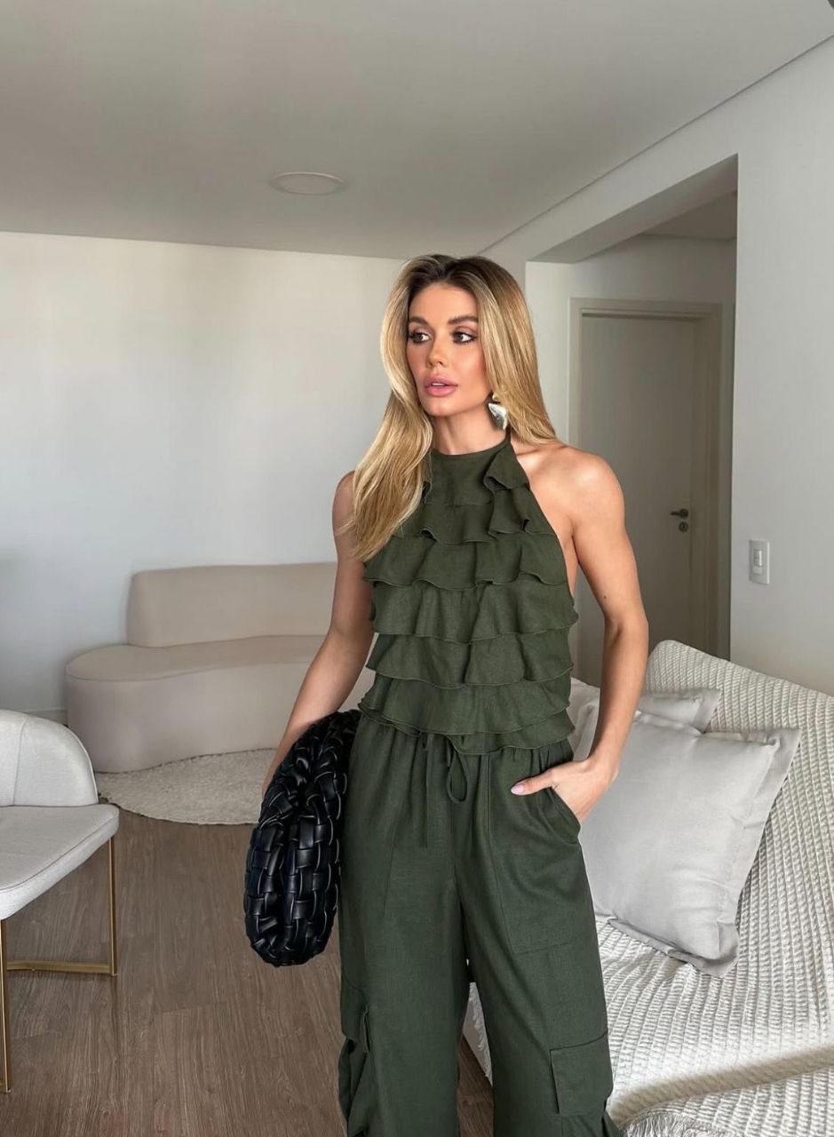 Completo Gabrielle verde