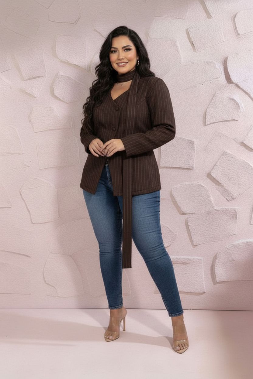 Giacca e foulard Sonni