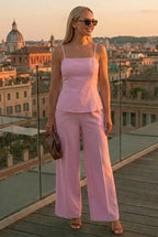 Coordinato Alessia (Bustier + Pantalone + Coprispalle)