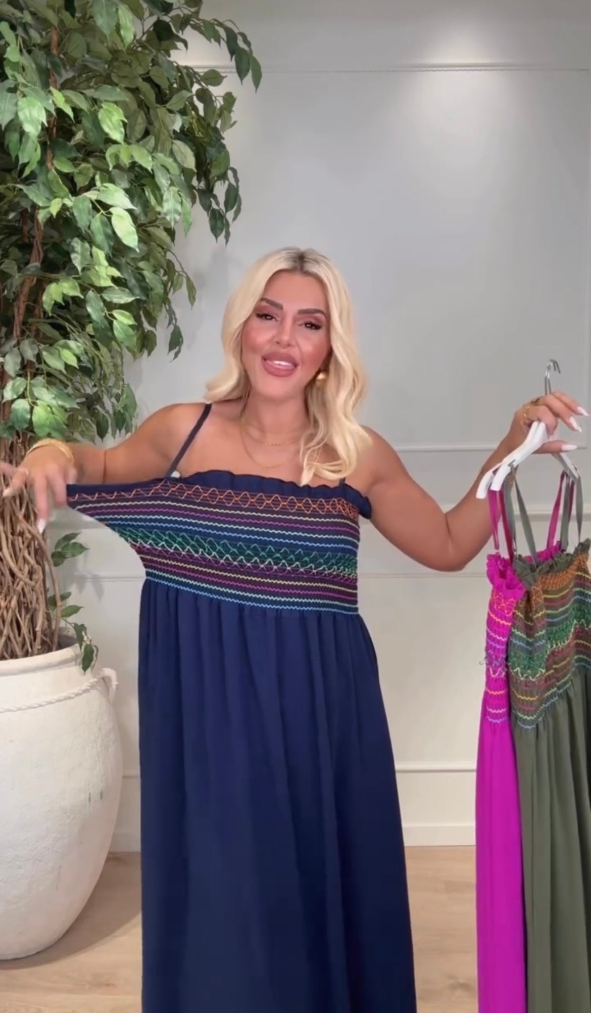 vestito dolly blu 