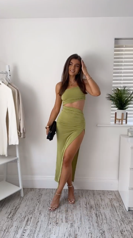 Vestito masha verde