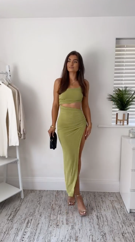 Vestito masha verde
