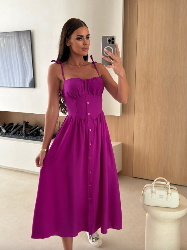 Abito glower fucsia