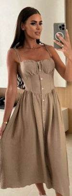 Abito glower beige