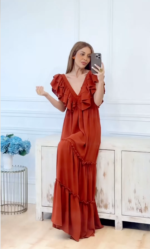 Vestito Sandra rosso