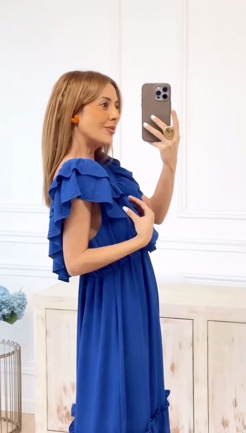 Vestito Sandra blu