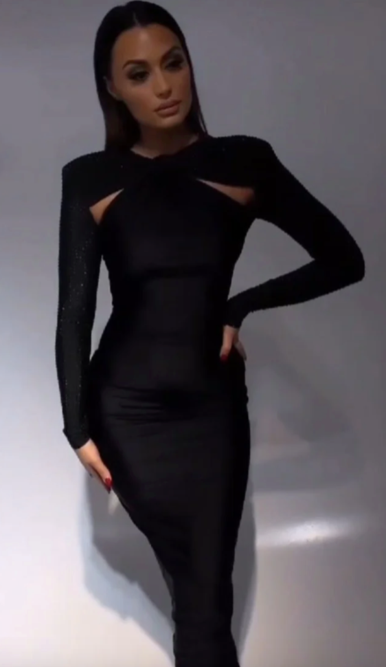 Abito Cristall Black