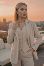 Completo Tailleur e Gilet con Pantalone Farnèt