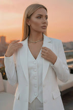Completo Tailleur e Gilet con Pantalone Farnèt