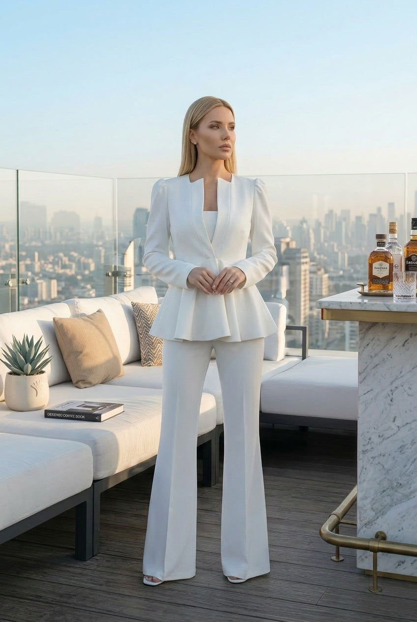 Completo Tailleur con Top e Pantalone Laura