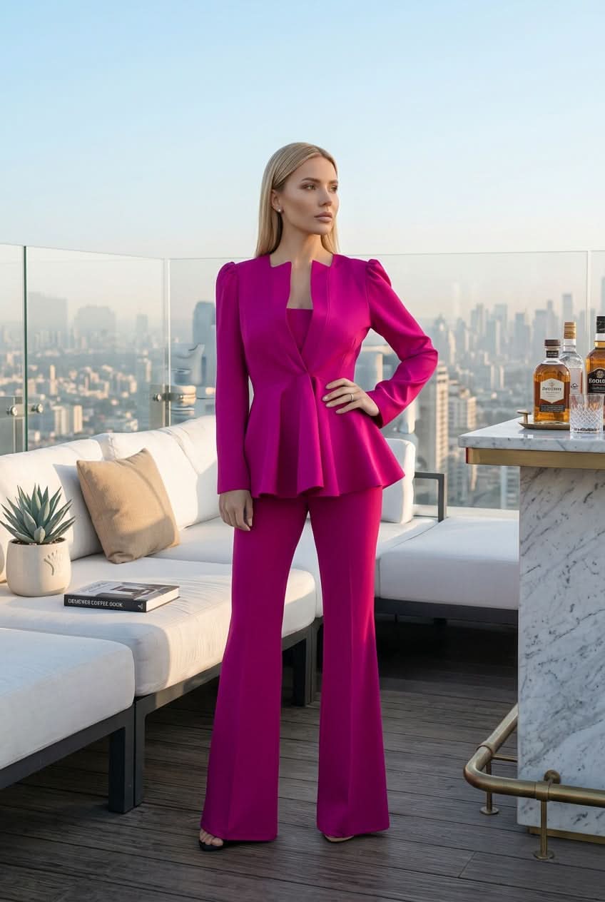Completo Tailleur con Top e Pantalone Laura