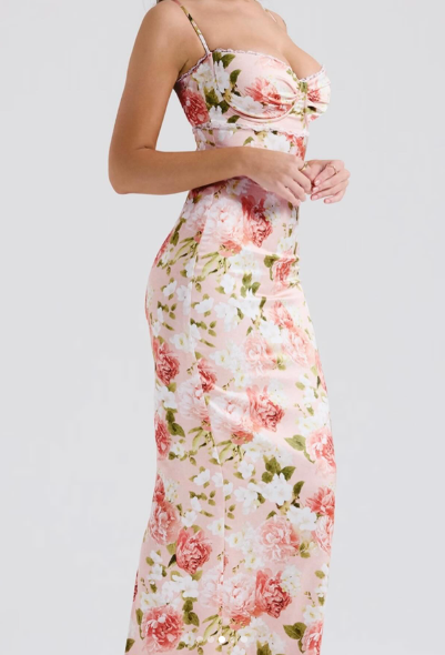vestito rose