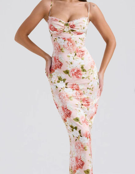 vestito rose