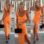 Vestito Villefiore arancione