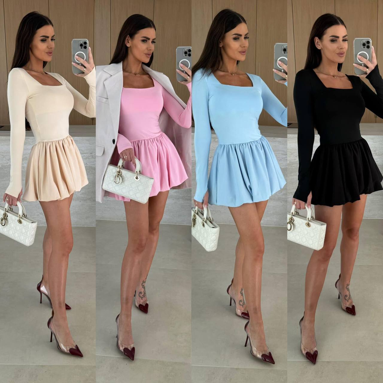 Vestito Charlotte vari colori