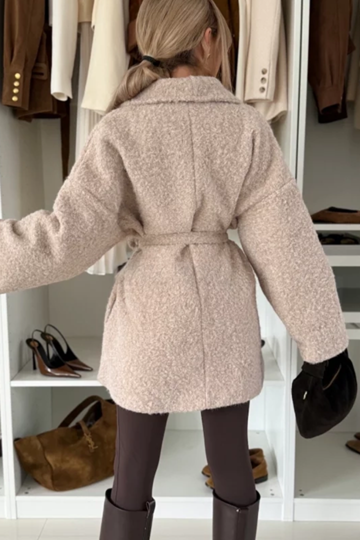Cappotto con Cintura Blake